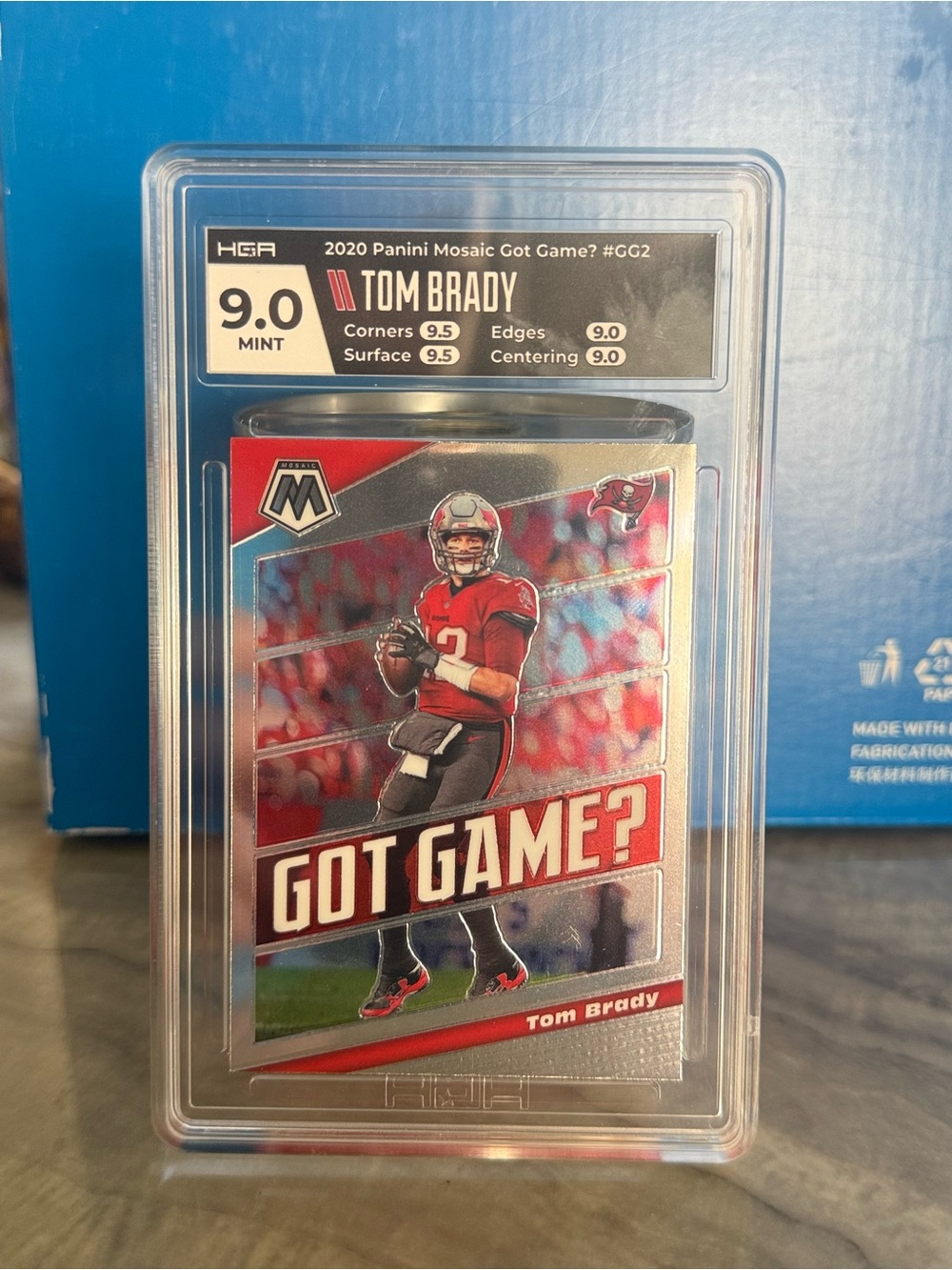TOM BRADY 2020 panini mosaic got game ?